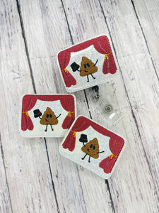 Poop Show Badge Feltie
