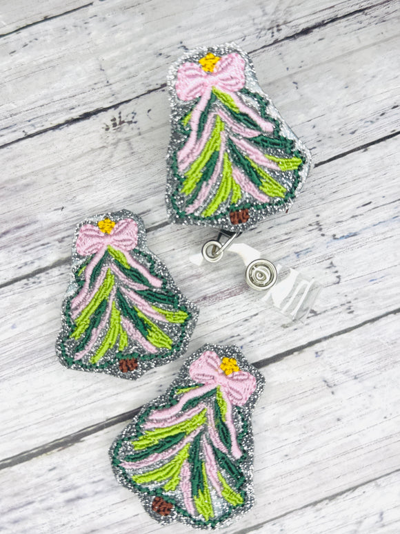 Christmas Tree Badge Feltie