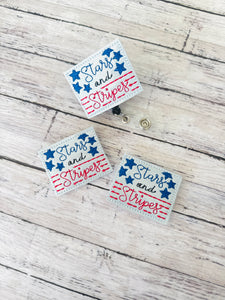 Stars and Stripes Badge Feltie