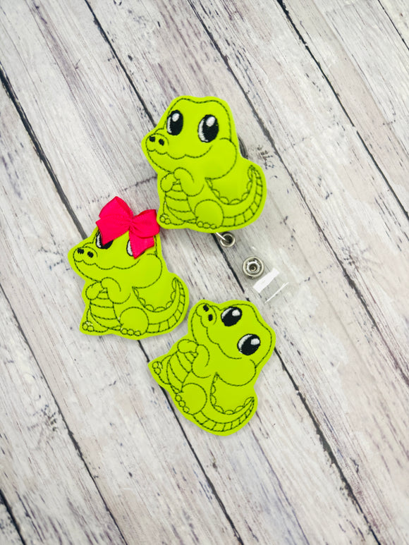 Crocodile Badge Feltie