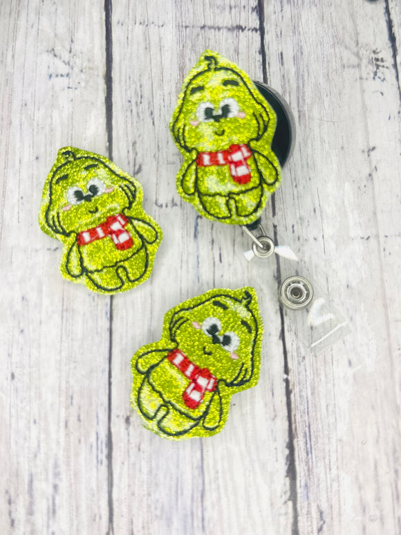 Green Baby Badge Feltie