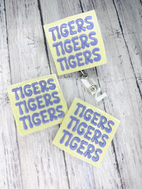 Tigers Badge Feltie