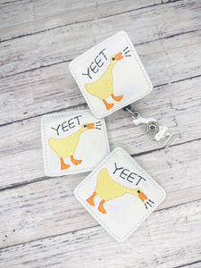 YEET Goose Badge Feltie