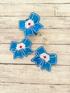 Nurse Bow Badge Feltie