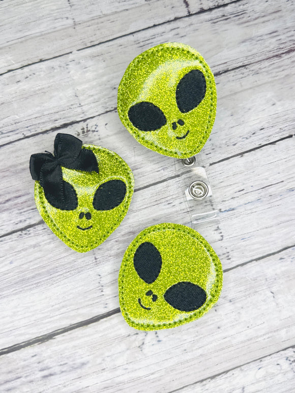 Alien Badge Feltie
