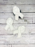 Multiple Colors Available-Awareness Ribbon Badge Feltie