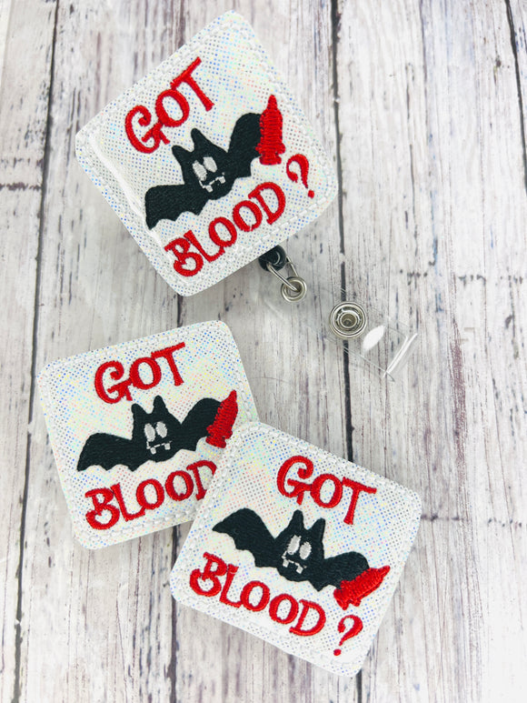 Got Blood? Badge Feltie
