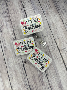 It’s My Birthday Badge Feltie