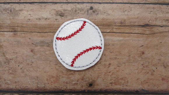 Baseball Badge Feltie