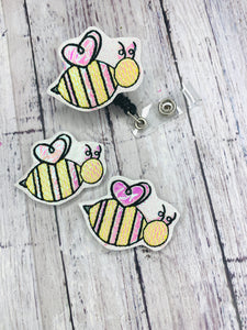 Cute Bee Badge Feltie