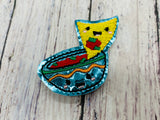 Chips and Salsa Badge Feltie