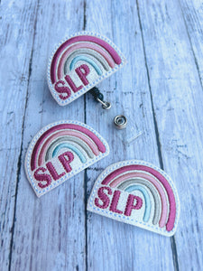 SLP Rainbow Badge Feltie