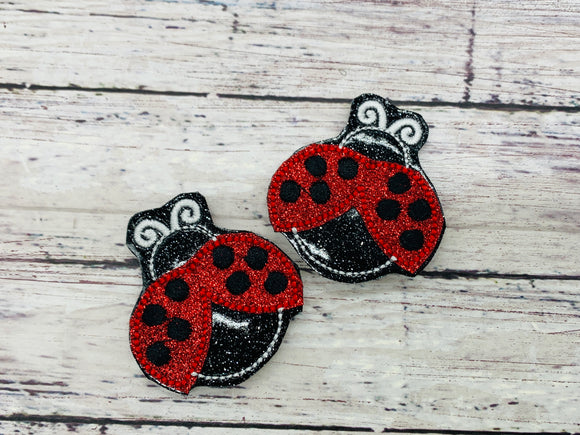 Ladybug Badge Feltie