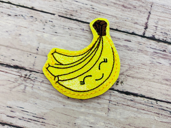 Banana Badge Feltie