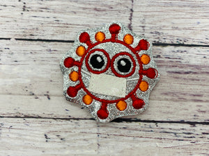 Virus Badge Feltie