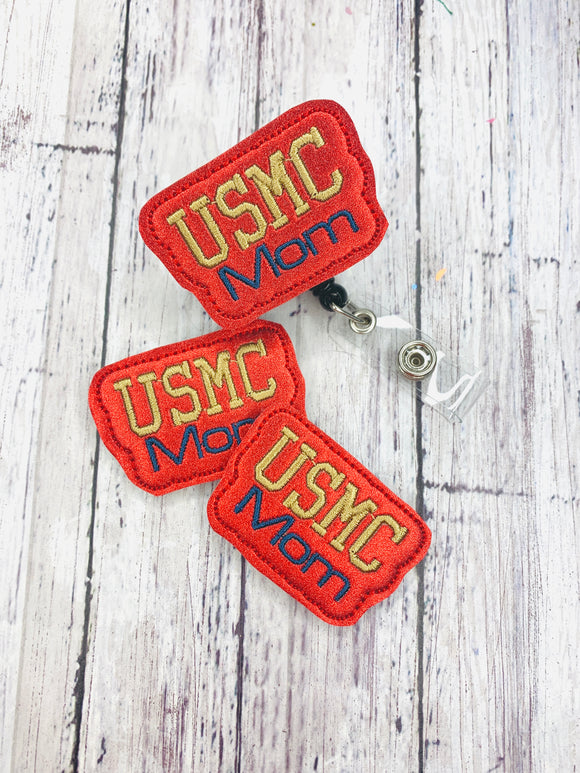 USMC Mom Badge Feltie