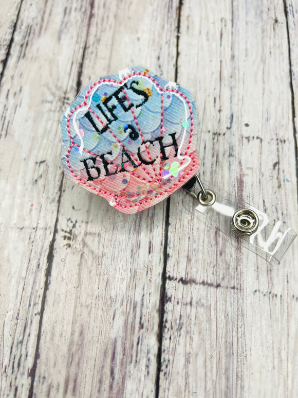 Life’s a Beach Badge Feltie