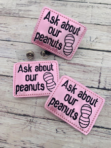 Ask About our Peanuts Badge Feltie