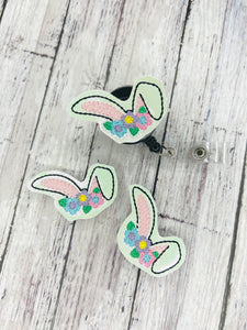Bunny Ears Badge Feltie