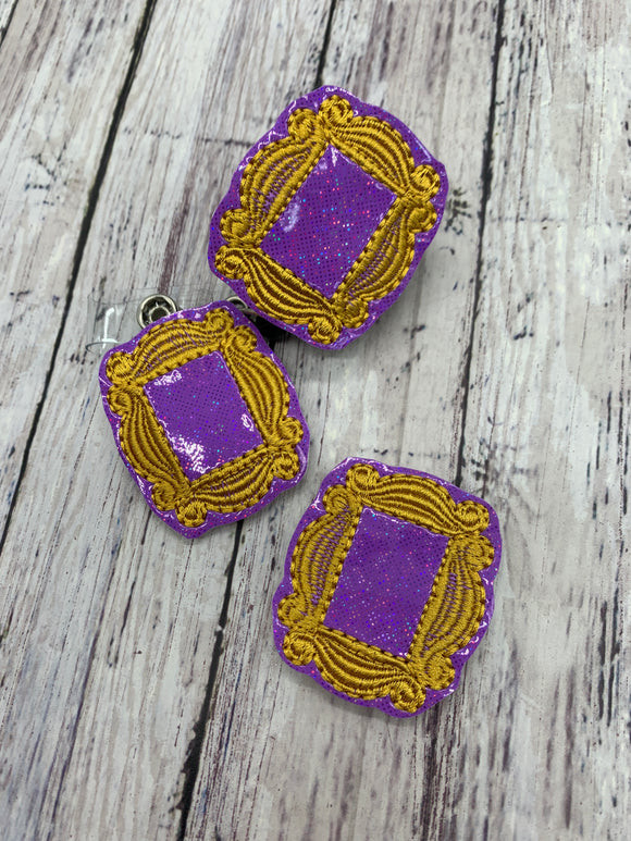 Purple Door Badge Feltie
