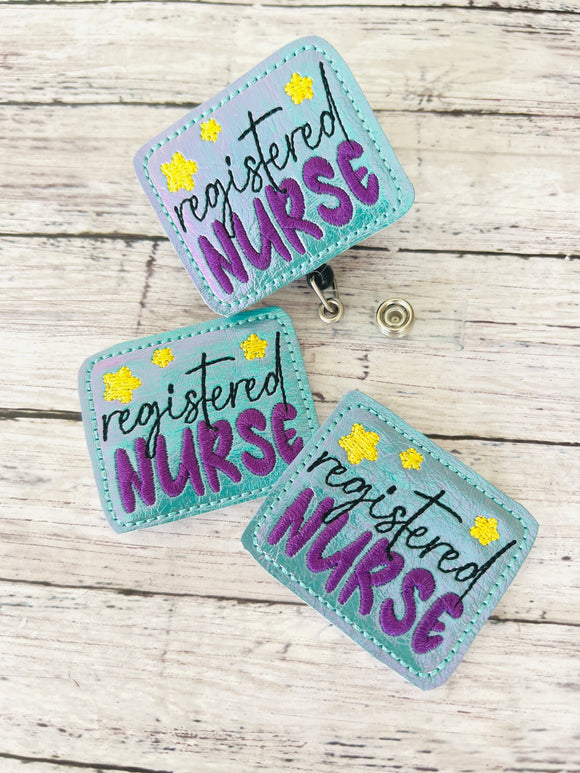 Registered Nurse Badge Feltie