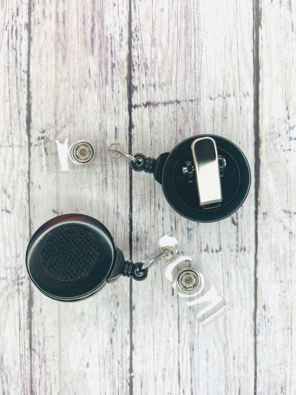 No Twist Badge Reel with Swivel Spring Clip