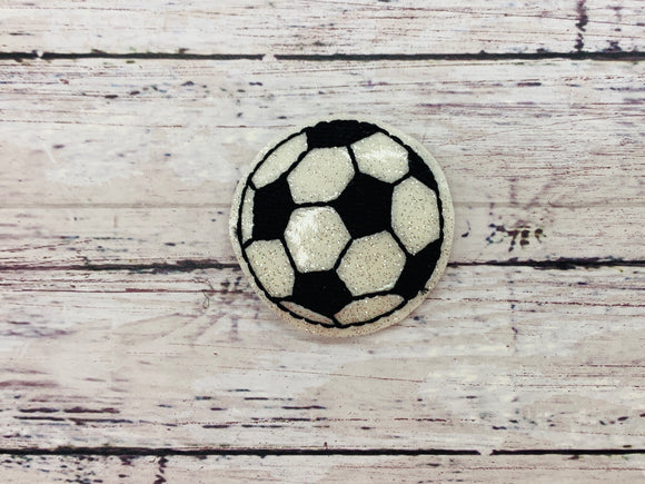 Soccer Ball Badge Feltie