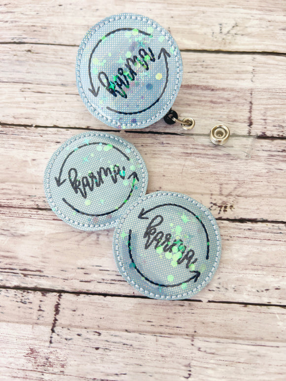 Karma Shaker Badge Feltie