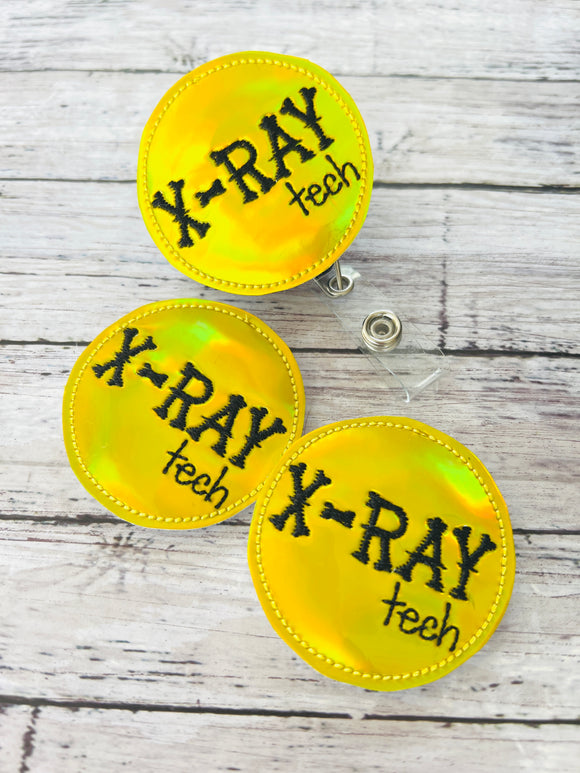 X-Ray Tech Badge Feltie